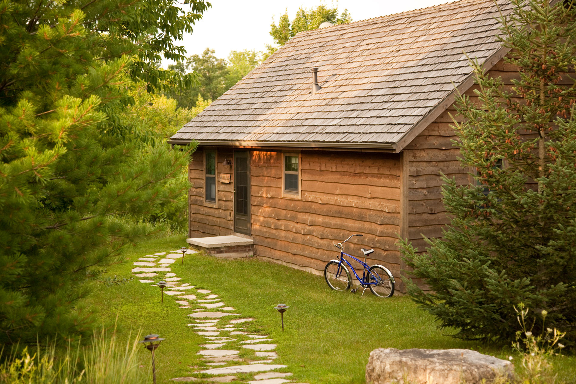 Tamarack Cabin Door County Log Cabin Chanticleer Guest House